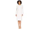 Jill Jill Stuart Shift Dress With Slits In Sleeves (off-white) Women's Dress
