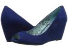 Cl By Laundry Nolita (bright Navy) Women's Wedge Shoes