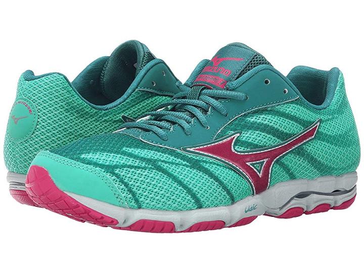 Mizuno Wave Hitogami 3 (atlantis/carmine Rose/harbor Blue) Women's Running Shoes