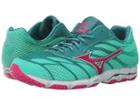 Mizuno Wave Hitogami 3 (atlantis/carmine Rose/harbor Blue) Women's Running Shoes