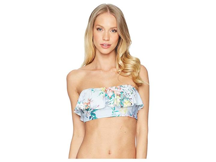 Becca By Rebecca Virtue Femme Flora Bandeau (multi) Women's Swimwear
