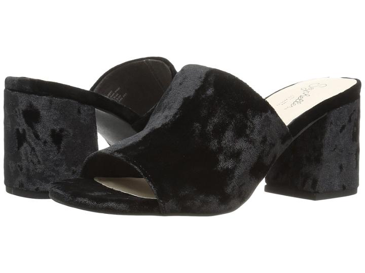 Seychelles Commute (black Velvet) Women's Clog/mule Shoes