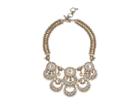 Marchesa 16 Inch Drama Frontal Necklace (gold/gold Multi) Necklace