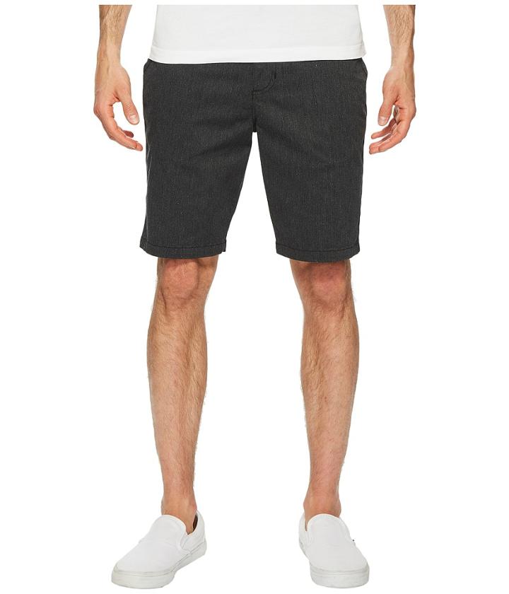 Vans Authentic Stretch Shorts (black Heather) Men's Shorts