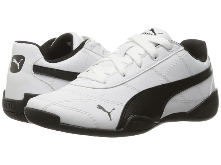 Puma Kids Tune Cat 3 Ps (little Kid/big Kid) (puma White/puma Black) Boys Shoes