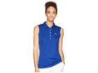 Puma Golf Sleeveless Pounce Polo (sodalite Blue) Women's Sleeveless