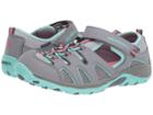 Merrell Kids Hydro H2o Hiker Sandals (big Kid) (grey/turquoise) Girl's Shoes