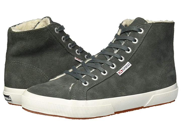Superga 2795 Suefurw (dark Grey) Women's Shoes