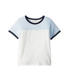 Maddie By Maddie Ziegler Short Sleeve Color Blocked Tee (big Kids) (blue) Girl's T Shirt