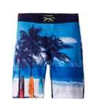 Appaman Kids Scenic Beach Swim Trunks (toddler/little Kids/big Kids) (surf's Up) Boy's Swimwear