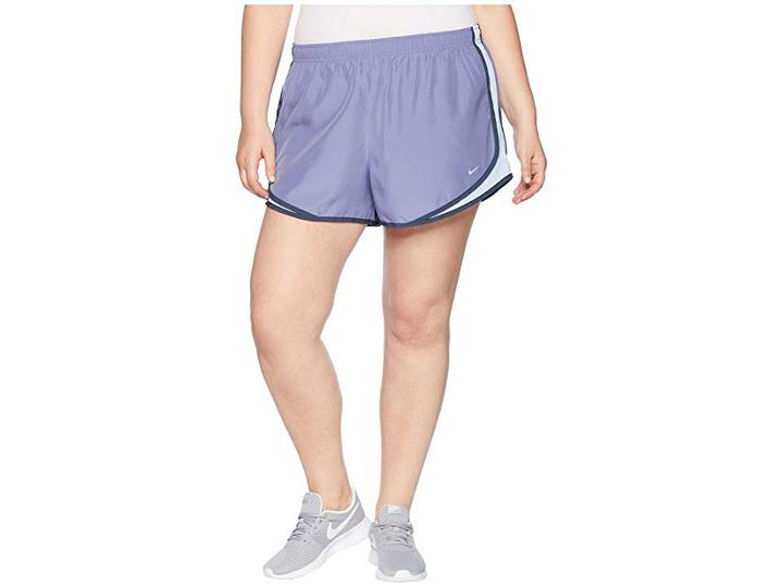 Nike Dry Tempo 3 Running Short (size 1x-3x) (pulse Slate/royal Tint/wolf Grey) Women's Shorts