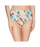 Jantzen Vintage Tropical High-waist Bikini Bottom (multi) Women's Swimwear