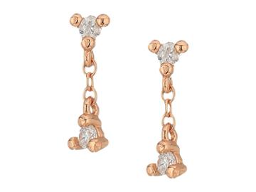 Shashi Aoki Stud Earrings (rose Gold) Earring
