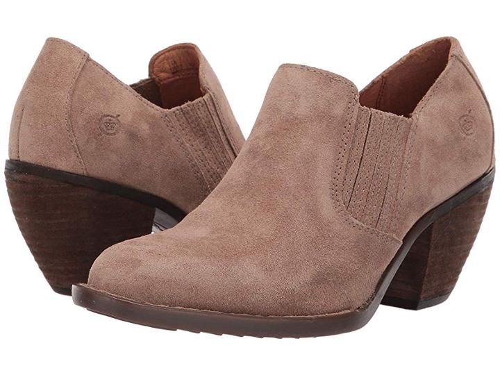 Born Fredrika (taupe Suede) Women's Pull-on Boots