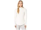 B Collection By Bobeau Mock Neck Tee (pale Pink) Women's T Shirt