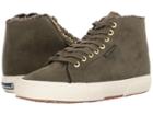 Superga 2795 Syntshearlingw (military) Women's Lace Up Casual Shoes