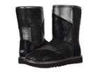 Ugg Classic Glitter Patchwork (black) Women's Pull-on Boots