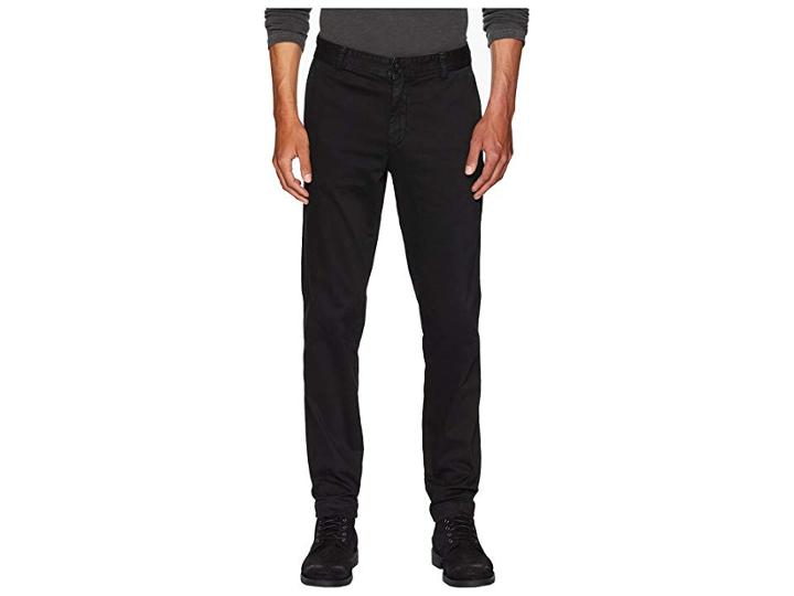 Belstaff Tamerton Garment Dyed Chino (black) Men's Casual Pants