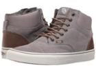 Vans Era-hi ((pig Suede/nylon) Frost Gray/blanc De Blanc) Skate Shoes