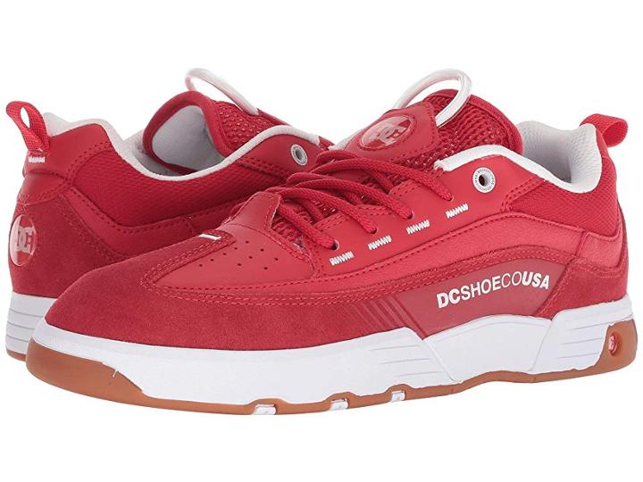 Dc Legacy 98 Slim (red) Men's Skate Shoes