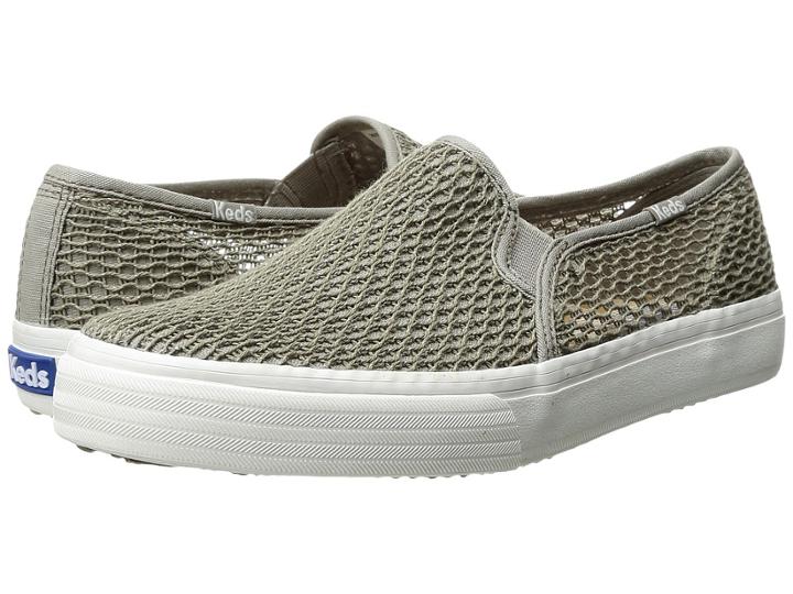 Keds Double Decker Crochet (khaki) Women's Shoes