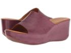 Kork-ease Greer (burgundy) Women's Wedge Shoes