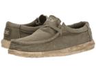 Hey Dude Wally Washed (sage) Men's Shoes