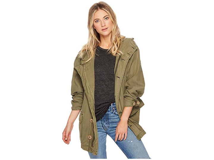Free People Joshua Tree Jacket (moss) Women's Coat