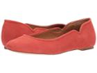 Cc Corso Como Callie (deep Red Soft Nubuck) Women's Flat Shoes