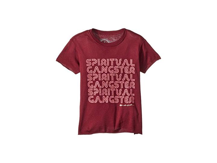 Spiritual Gangster Kids Sg Retro Tee (toddler/little Kids/big Kids) (amor) Girl's T Shirt