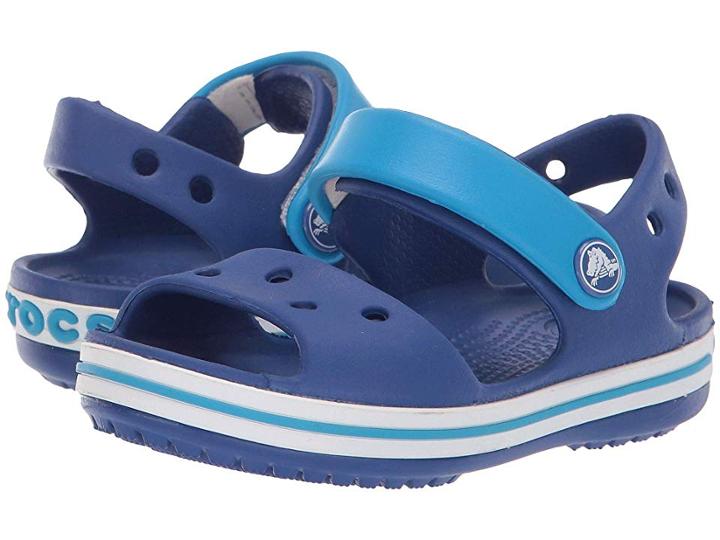 Crocs Kids Crocband Sandal (toddler/little Kid) (carnation/amethyst) Kids Shoes