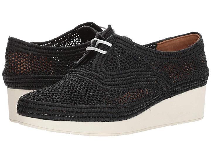 Clergerie Vicoleo (black Raffia) Women's Shoes