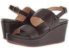 Olukai Keha (dark Java/dark Java) Women's Wedge Shoes