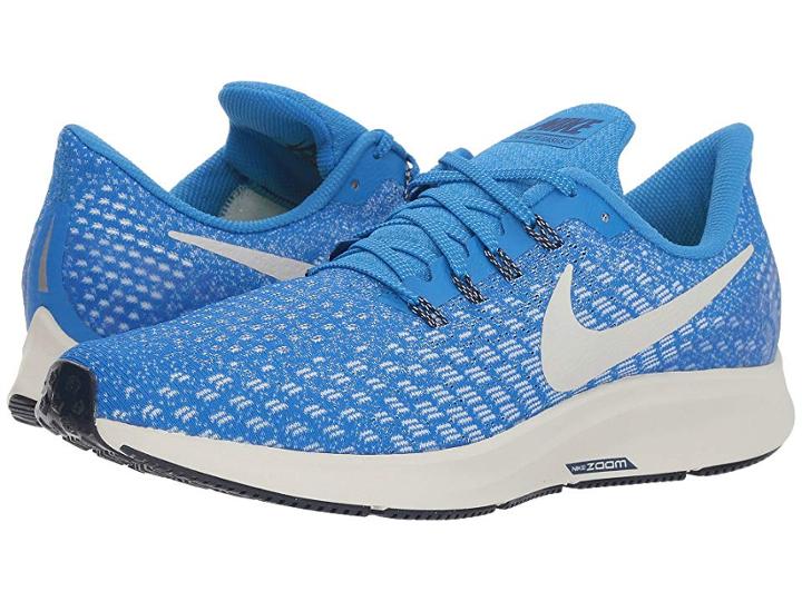 Nike Air Zoom Pegasus 35 (cobalt Blaze/light Bone/sail/blue Void) Men's Running Shoes