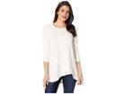 Karen Kane Long Sleeve Crossover Sweater (cream) Women's Sweater