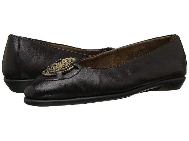 Aerosoles Exhibet (black Leather) Women's Shoes
