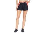 Under Armour New Play Up Shorts (black/watermelon/watermelon) Women's Shorts