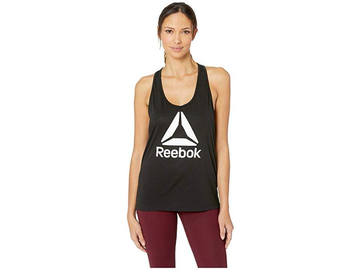 Reebok Workout Ready Supremium 2.0 Tank (black) Women's Clothing