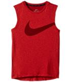 Nike Kids Breathe Top Sleeveless Hyper Gfx (little Kids/big Kids) (gym Red/habanero Red) Boy's Sleeveless
