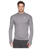 Nike Dry Element 1/2 Zip Running Top (gunsmoke) Men's Sweatshirt
