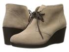 Crocs Leigh Suede Wedge Shootie (tan) Women's Boots