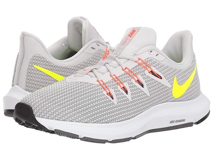 Nike Quest (vast Grey/volt/gunsmoke/bright Crimson) Women's Shoes