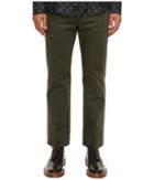 Marc Jacobs Cotton Sateen Trousers (forest Night) Men's Casual Pants