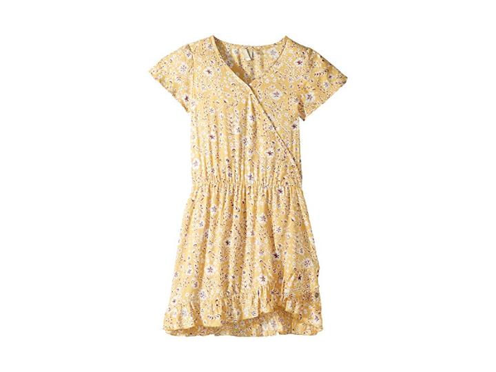 Roxy Kids Her Fantasy Dress (big Kids) (ochre From The Forest) Girl's Dress