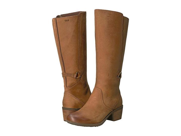 Teva Foxy Tall Waterproof (brown) Women's Shoes