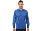 Robert Graham Cullen Sport Shirt (navy) Men's Long Sleeve Pullover