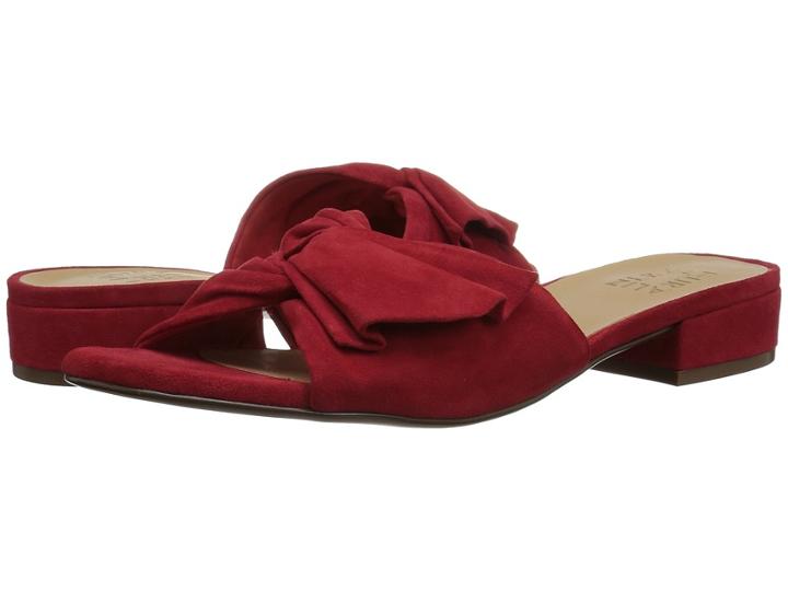 Naturalizer Mila (hot Sauce Suede) Women's 1-2 Inch Heel Shoes