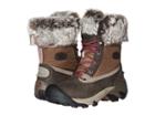 Keen Hoodoo Iii Low Waterproof (cascade Brown/sangria) Women's Waterproof Boots