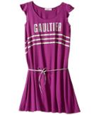 Junior Gaultier Purple Dress (big Kids) (violine) Girl's Dress