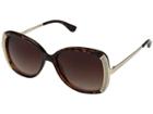 Guess Gf6084 (dark Havana/gradient Brown) Fashion Sunglasses